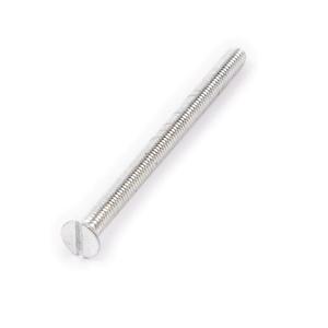 Steel Nickel Plated Raised Countersunk Machine Screws